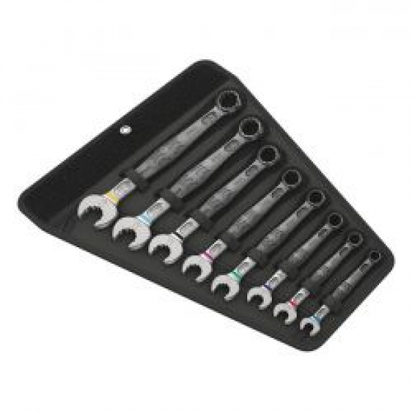 Wera wrench open/box end set 8-pc Joker 6003 series -US size