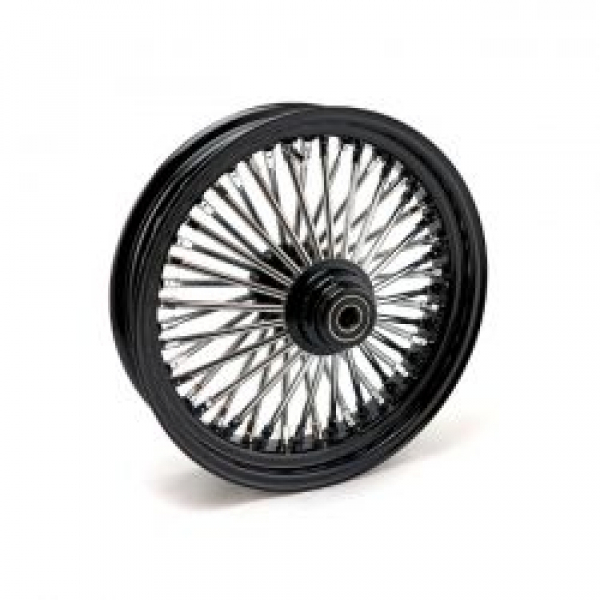 MCS radial 48 fat spoke front wheel 3.50 x 16 SF black