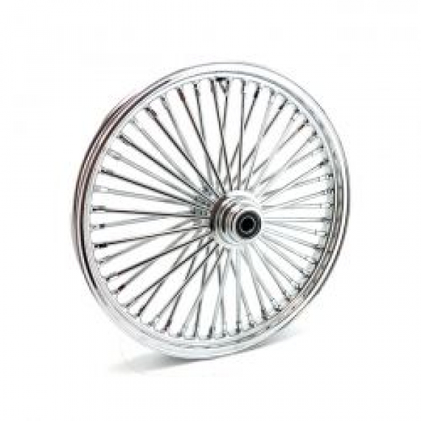 MCS radial 48 fat spoke front wheel 2.15 x 21 SF chrome