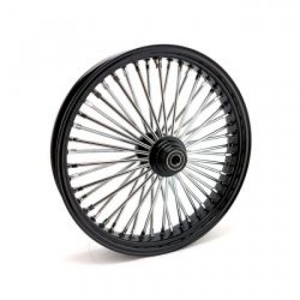 MCS radial 48 fat spoke front wheel 3.50 x 21 SF black