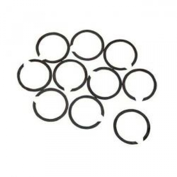 Retaining rings, exhaust flange