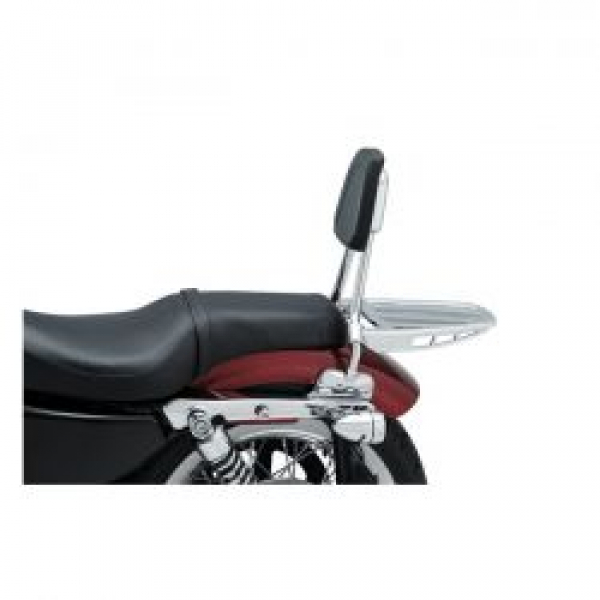 Kuryakyn, XL Sportster all in one Sissy Bar Kit, 17“. Verchromt