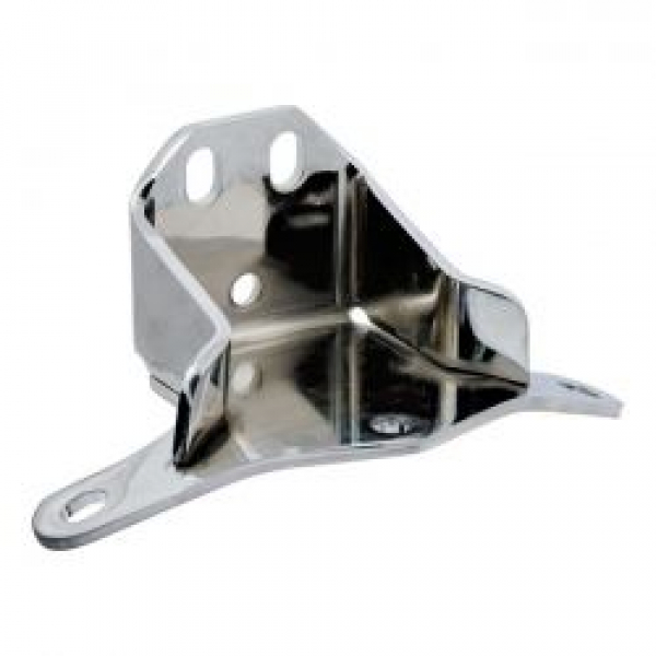 OEM style XL Sportster top motor mount. Chrome