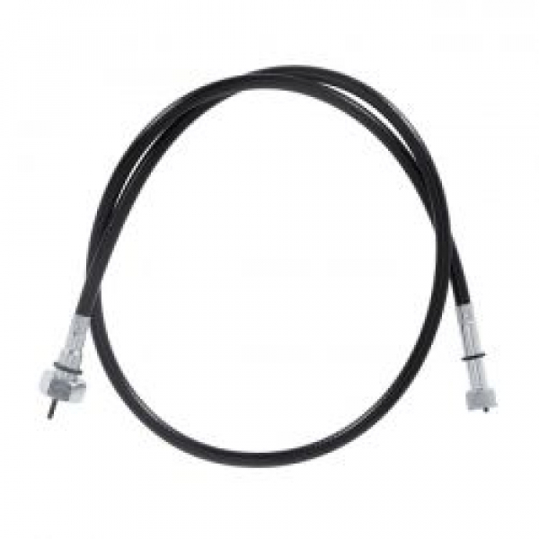 Speedo cable, rear wheel drive. Black Vinyl