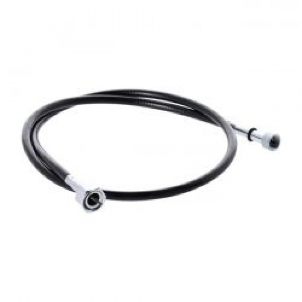 Speedo cable, rear wheel drive. Black Vinyl