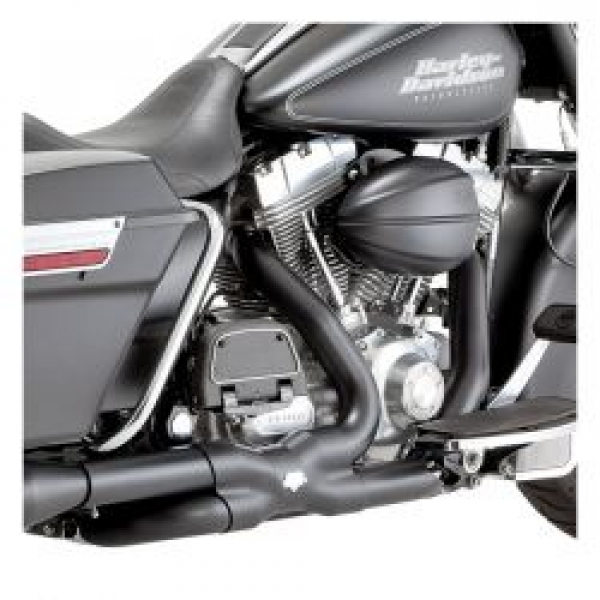 Vance & Hines, Power Dual crossover head pipes. Black