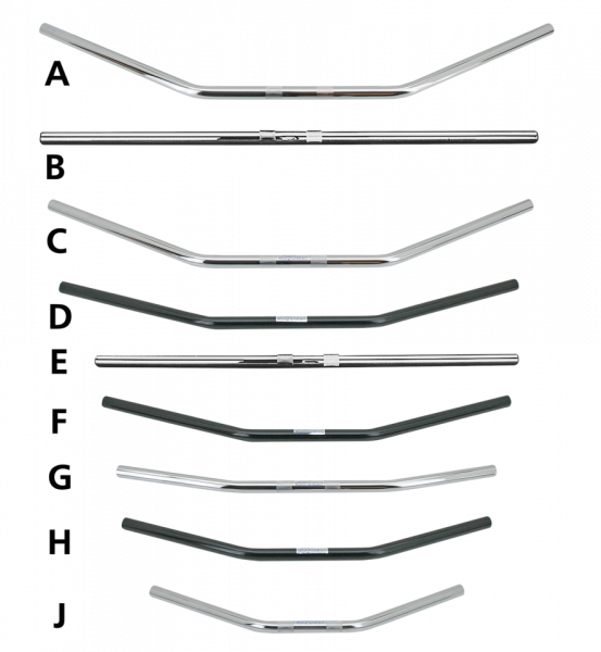 FEHLING ONE INCH DIAMETER DRAG BARS