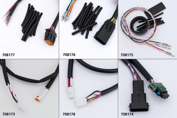 NAMZ HANDLEBAR GAUGE WIRING EXTENSIONS