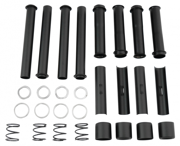 BLACK PUSHROD COVER KITS