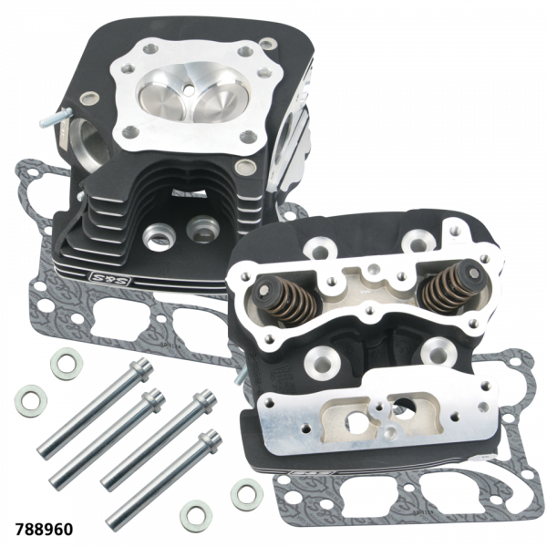 S&S SUPER STOCK CYLINDER HEADS FOR 1999-2005 TWIN CAM