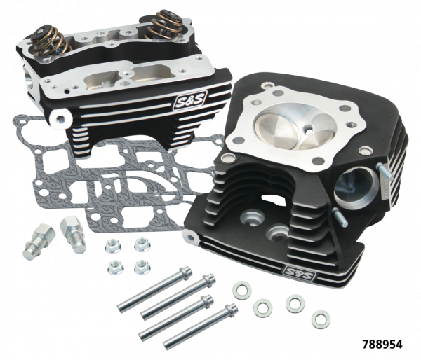 S&S SUPER STOCK CYLINDER HEADS FOR 2006-2017 TWIN CAM