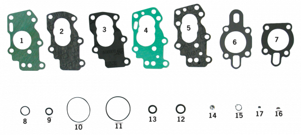 ÖLPUMPENDICHTUNGEN, DICHTRINGE UND O-RINGE FÜR K, KH UND SPORTSTER